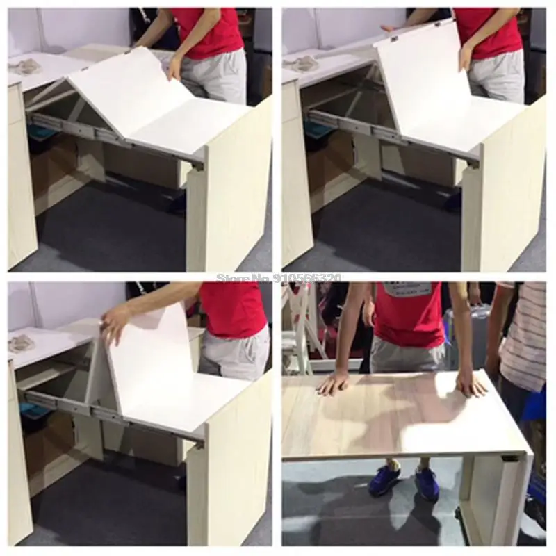 Скрытые направляющие для складного стола алюминиевые телескопические шкафы