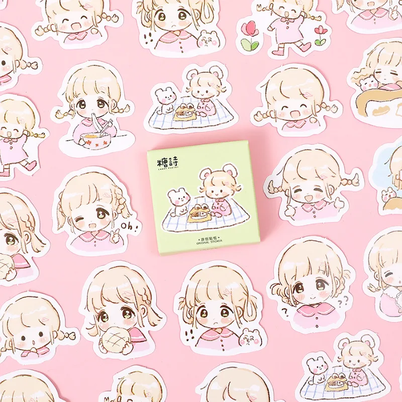 45 шт./кор. для отдыха летняя Серия чехлов украшения наклейки стружка Скрапбукинг