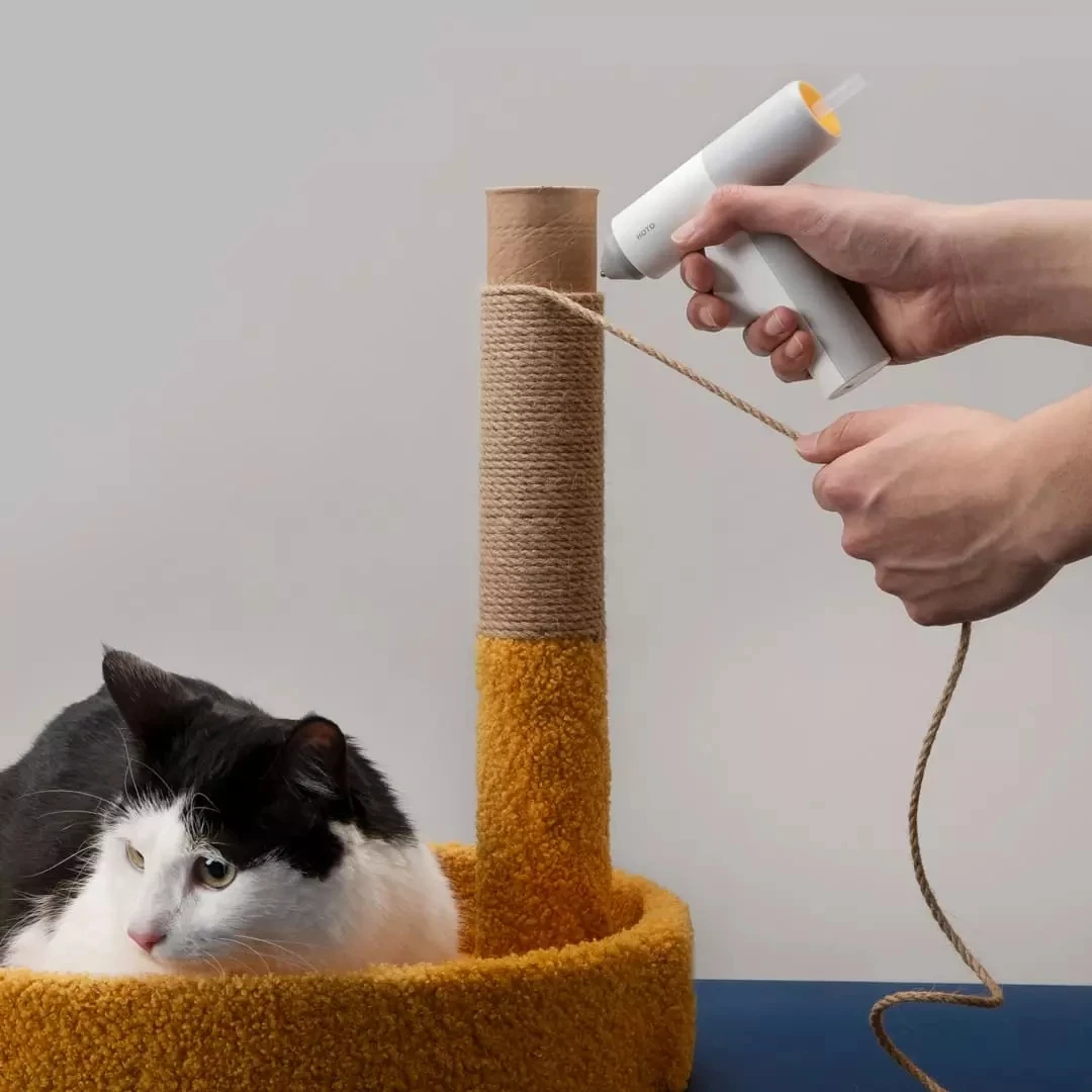 Клеевой пистолет HOTO 4 в литиевая батарея беспроводной клей с клеевым стержнем