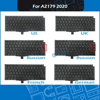 2020 year new laptop a2179 keyboard for macbook air 13 a2179 keyboard replacement us uk ru fr sp it ger layout emc 3302