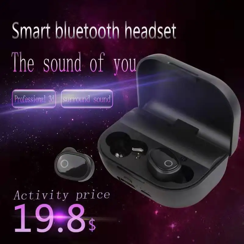 Новинка 204 беспроводные наушники Bluetooth 5 0 TWS HIFI мини для занятий спортом бега