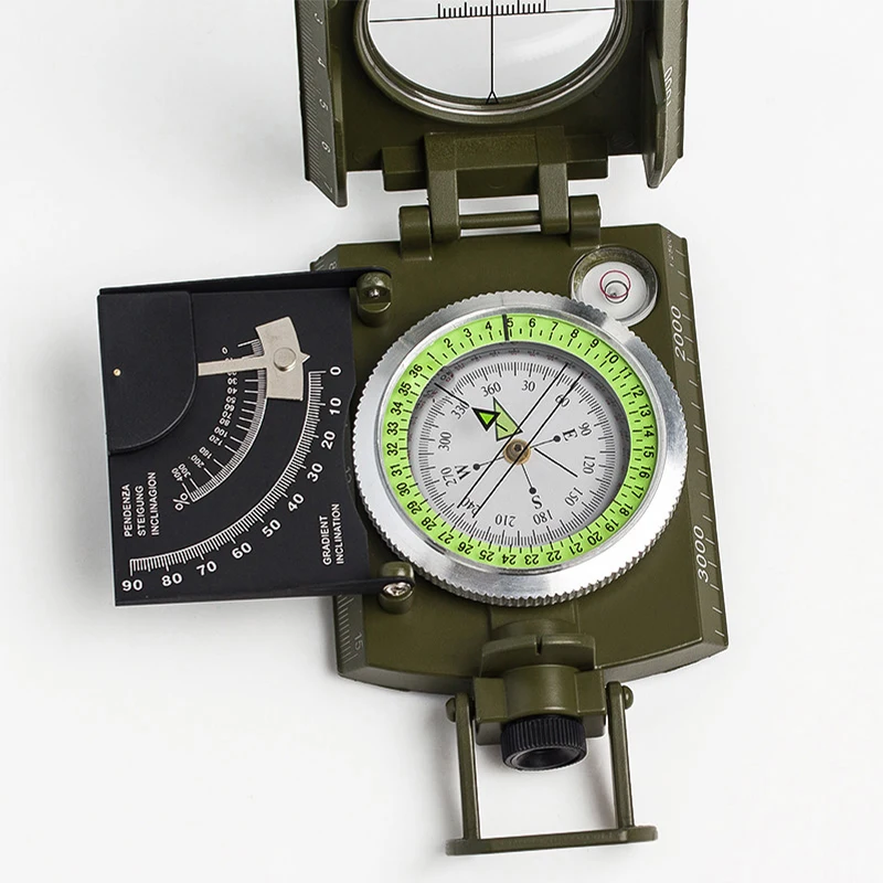 

Professional Compass Digital Navigation Outdoor Camping Sighting Compass Luminous Geology Compass Hiking Equipment Survival Tool