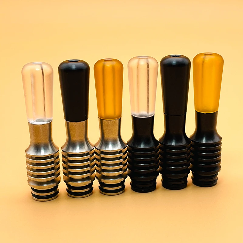 

DSXvape Long MTL 510 капельный наконечник, термостойкий мундштук 316SS 3 мм для 510 резьбового атомайзера, RTA RDA, аксессуары для электронной сигареты