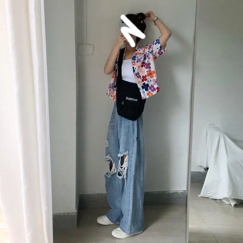 

Denim ropa Blue loose 5XLfor 97kg 4xl 3xl Plus Size high waist jeans woman mom jeans mujer Fashion high street casual Jeans