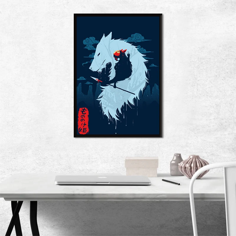

No Frame Canvas Painting Anime Poster and Print Wall Art Picture for Living Room Home Decoration