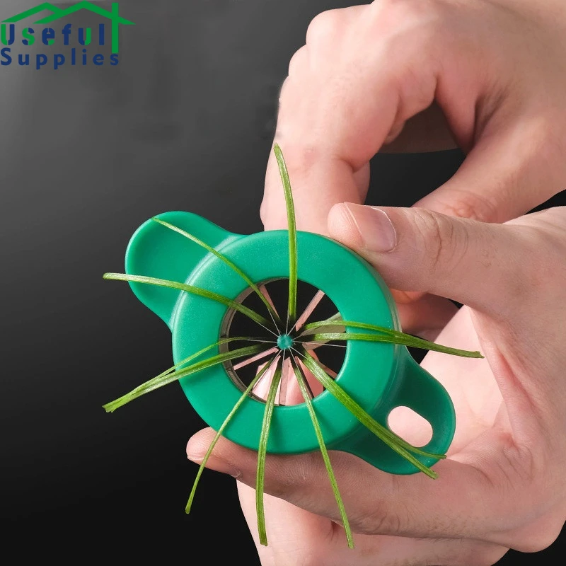 

Vegetables Slicer Fruit Tool Cutter Shallots Shredder Hand Grape Useful Home Gadgets Chopper Stainless Kitchen Accessories