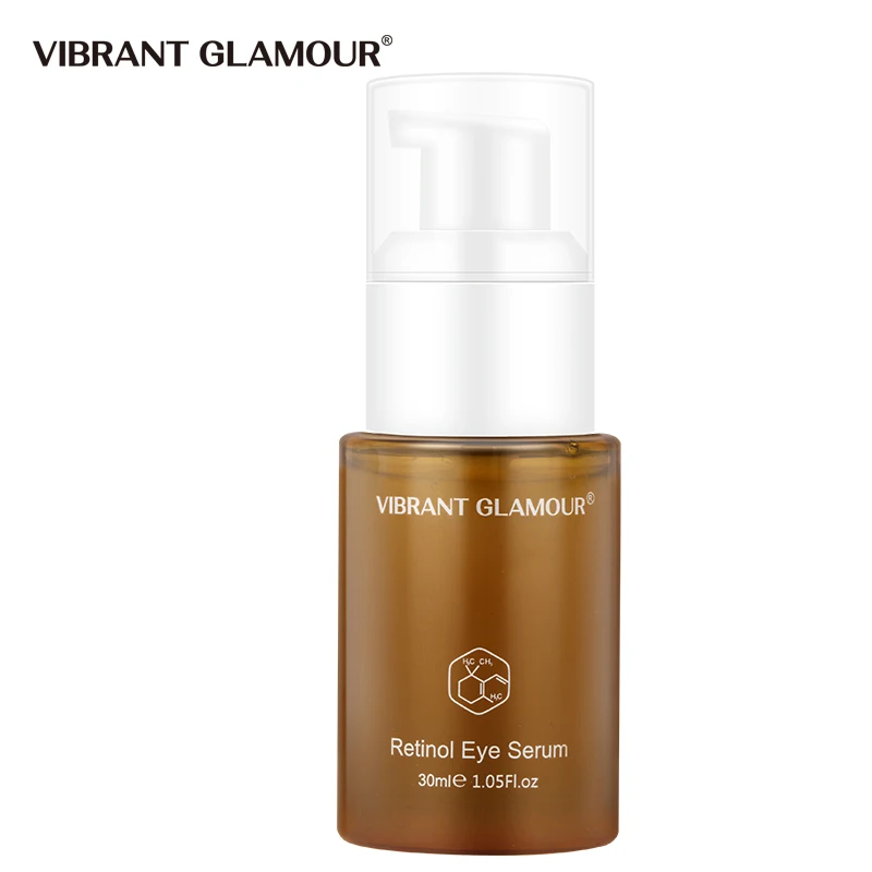 

VIBRANT GLAMOUR Eye Serum Anti-Wrinkle Retinol Remove Eye bags Fade Fine lines Dark Circles Brighten Whitening Skin Care 30ml