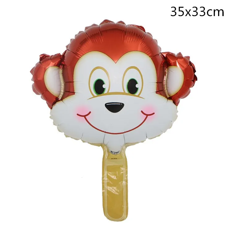 monkey head 24 дюймовый цветной Белый светодиодный шары светящийся прозрачный баллоны с гелием одежда для свадьбы, дня рождения украшения Дети Светодиодные ленты воздушный шар - Цвет: monkey head