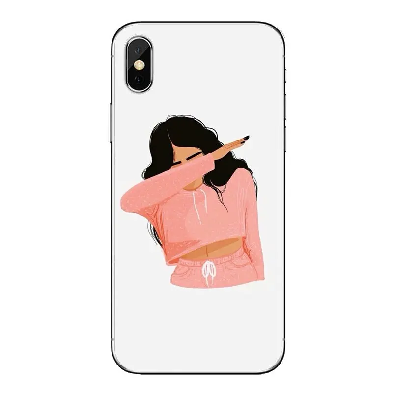 Забавные dab на em мягкий прозрачный просвечивающийся чехол Чехлы для htc U11 один M7 M8