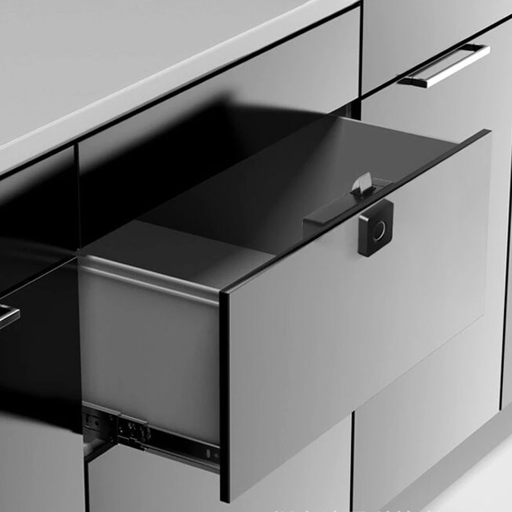 Drawer Intelligent Electronic Lock File Cabinet Storage Fingerprint Door Furniture | Электроника