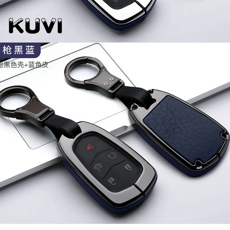 Чехол для ключей сумка-брелок Cadillac ESV Escalade CTS XTS SRX ATS 2015 2016 2017 2018 CT5 XT5 XT6