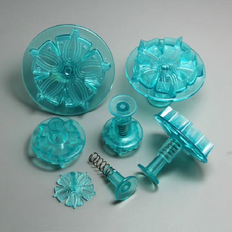 Бесплатная доставка 5 шт. набор пластиковых форм для вырезания печенья и помадки