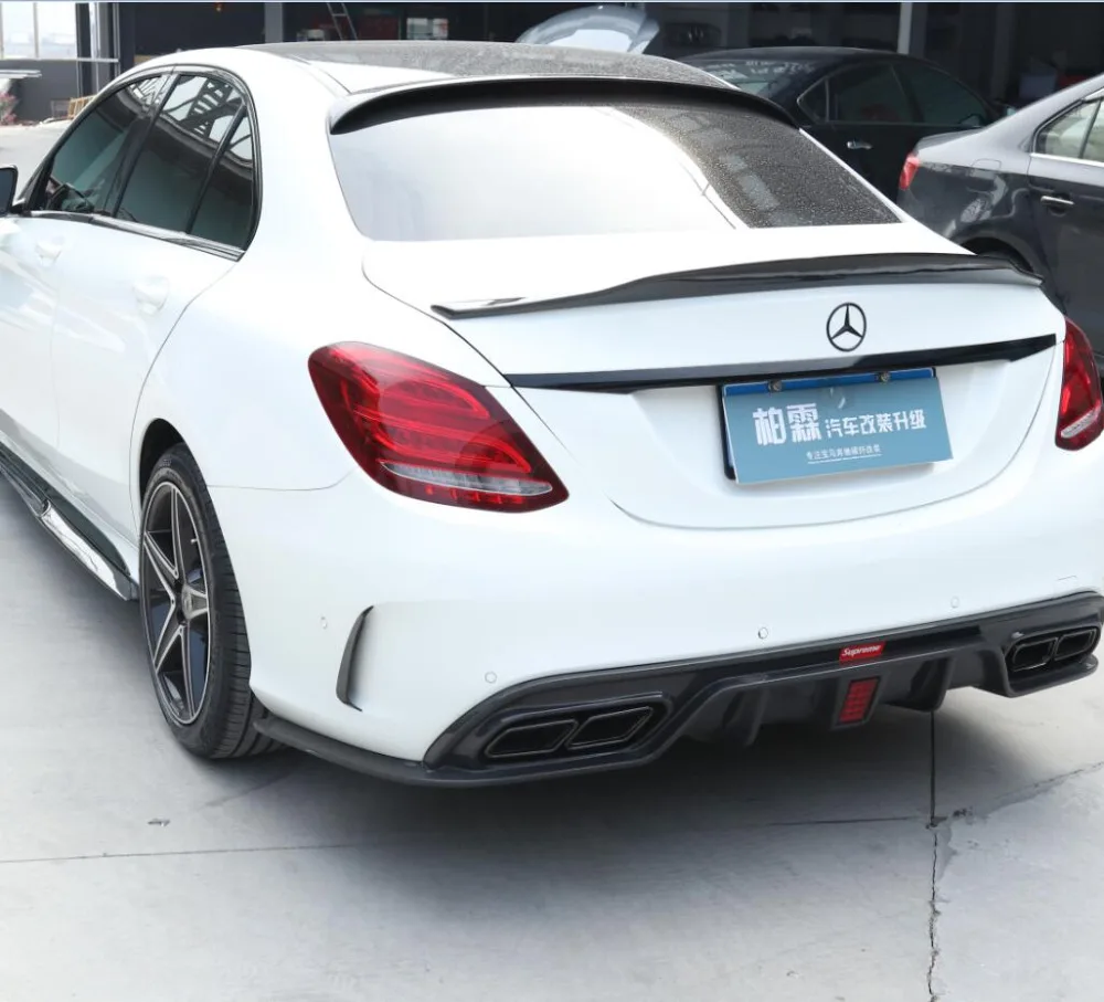 Автомобильное заднее крыло из углеродного волокна оформление заднего багажника