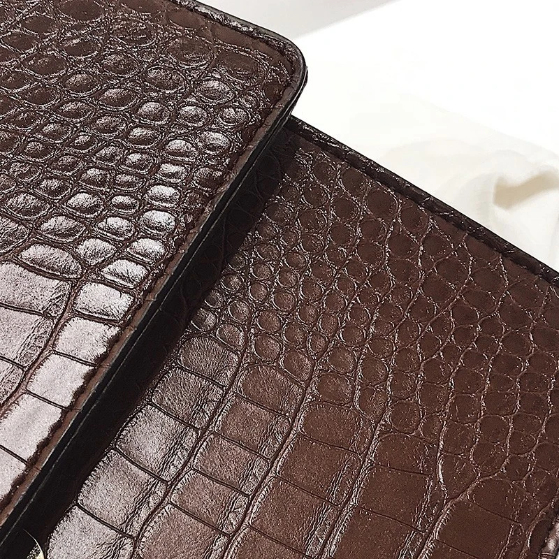 Bolsos Mujer винтажная сумка через плечо из кожи аллигатора для женщин роскошные сумки женские сумки дизайнерские женские сумки через плечо с цепочкой