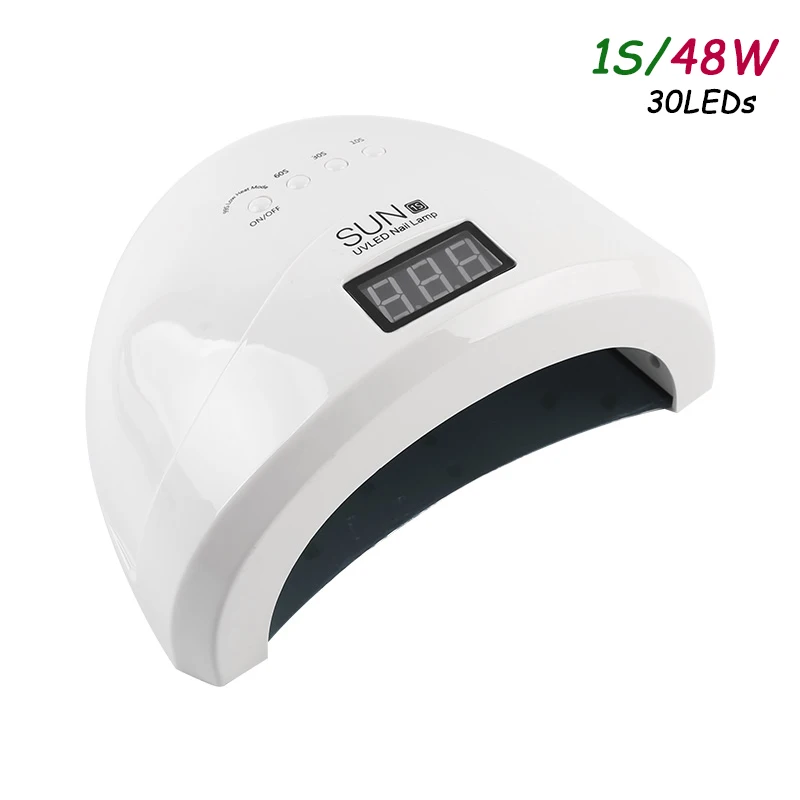 Лампа Sun 1s УФ/LED профессиональная для сушки гель лака Сушилка ногтей оборудование