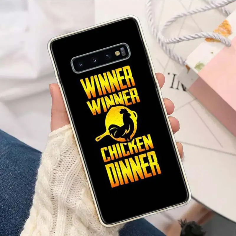 PUBG Winner Chicken Dinner Silicon Call Phone Case For Samsung Galaxy S10 Plus S20 FE S21 S22 S23 Ultra Lite S10E S9 S8 + S7 Edg images - 6