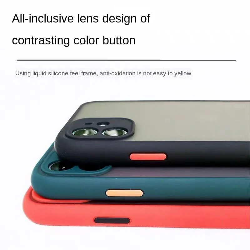 

Transparent Shockproof Soft Silicone Case for iPhone 12 11 Pro Max X XR XS 8 7 6 6S Plus SE 2020 Case 360 Silicone Protect Cover