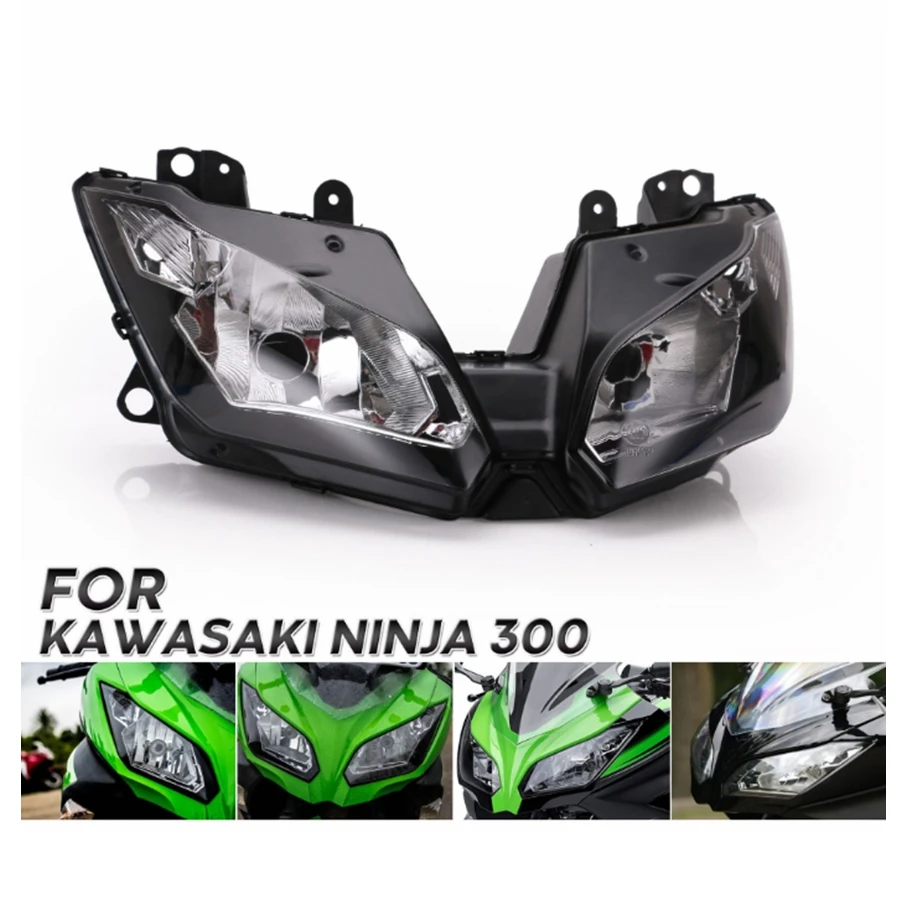 Передсветильник РА для мотоцикла KAWASAKI Ninja 300 EX300 2013-2019 фара в сборе Ninja300 2016 2017 2018 2019