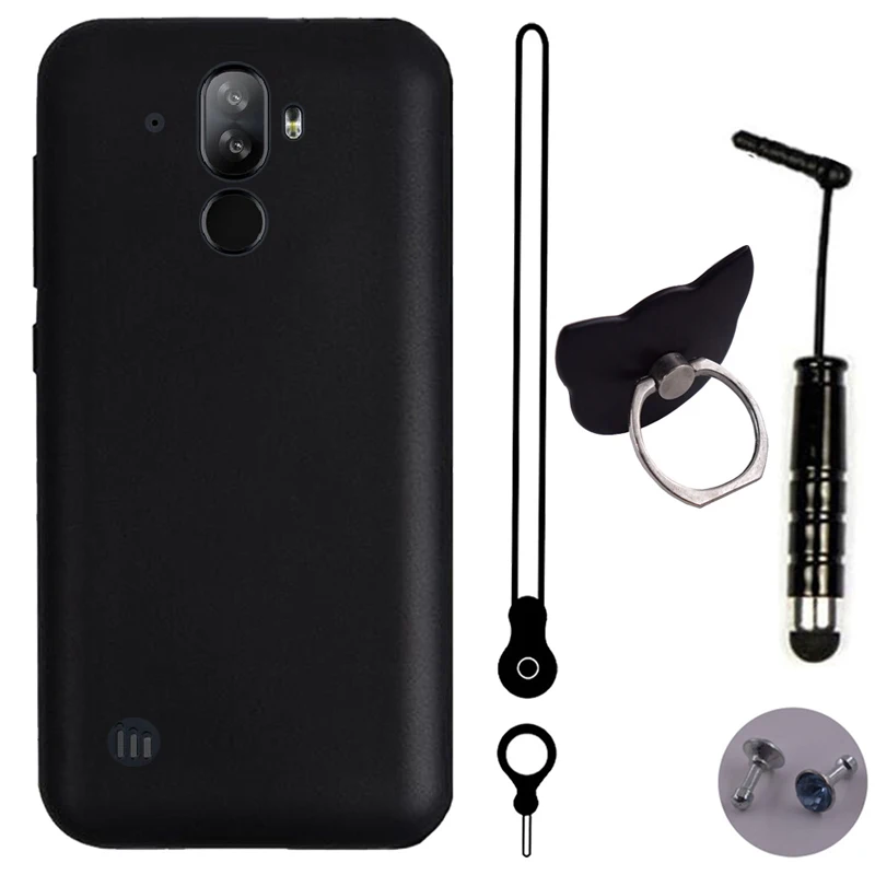 ITien защитный силиконовый из ТПУ чехол для телефона Doogee s40 5 дюйма ремешок ручка с