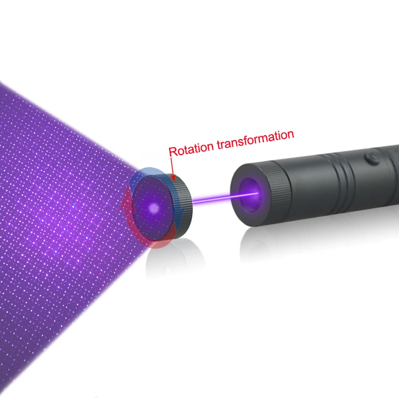 CWLASER 2-в-1 532 нм Зеленый/450нм синий/650нм красный/405нм фиолетовый Фокусируемый