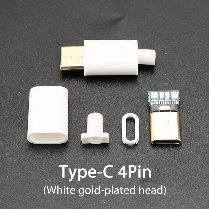 ChengHaoRan Micro USB 5Pin сварочный Тип C 4P штекерные соединители Зарядное устройство