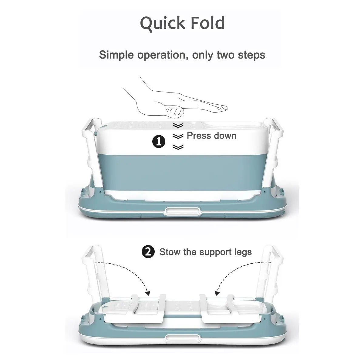 

Portable Bathtub With Cover Plastic Folding Bath Bucket Sweat Steaming Large Adults Hot Tub Baby Swimming Pool Home SPA Sauna