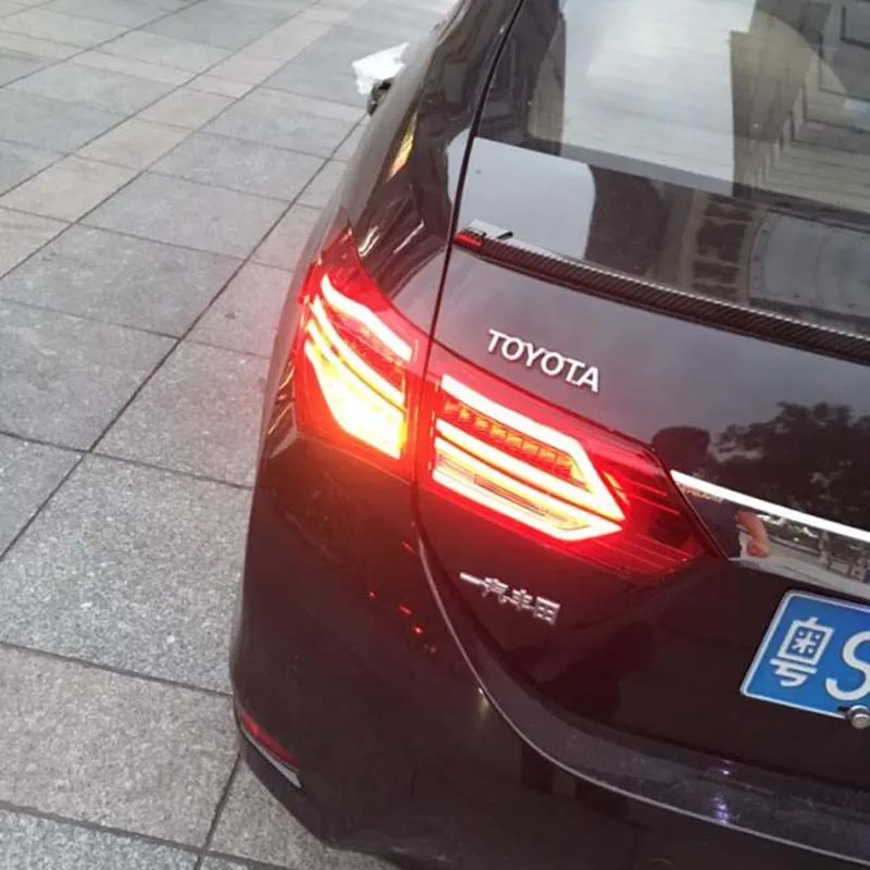 Автомобильный Стайлинг Vland для Toyota Corolla фары 2014 2015 СВЕТОДИОДНЫЙ DRL биксеноновый