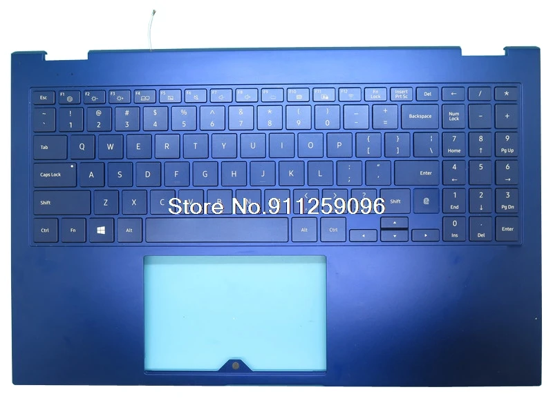 

Подставка для ноутбука и клавиатура для Samsung NP950QCG 950QCG, английская и американская стиль, верхний корпус без сенсорной панели