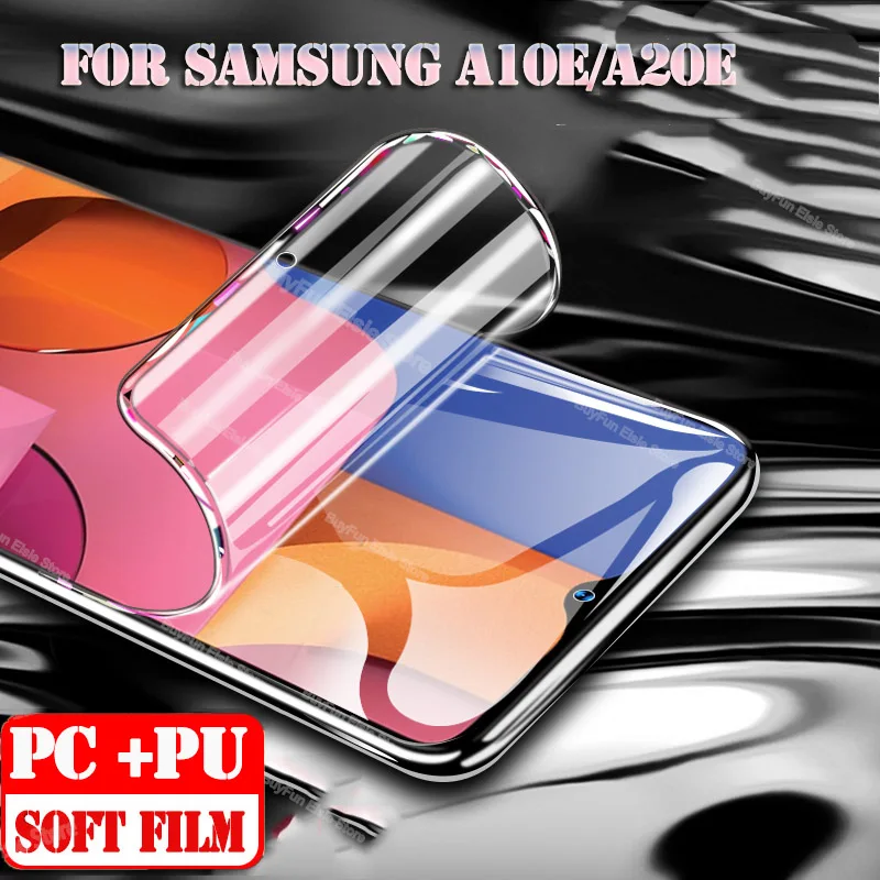 

Защитная пленка для Samsung Galaxy A20E, A10E, Гидрогелевая пленка, не стекло