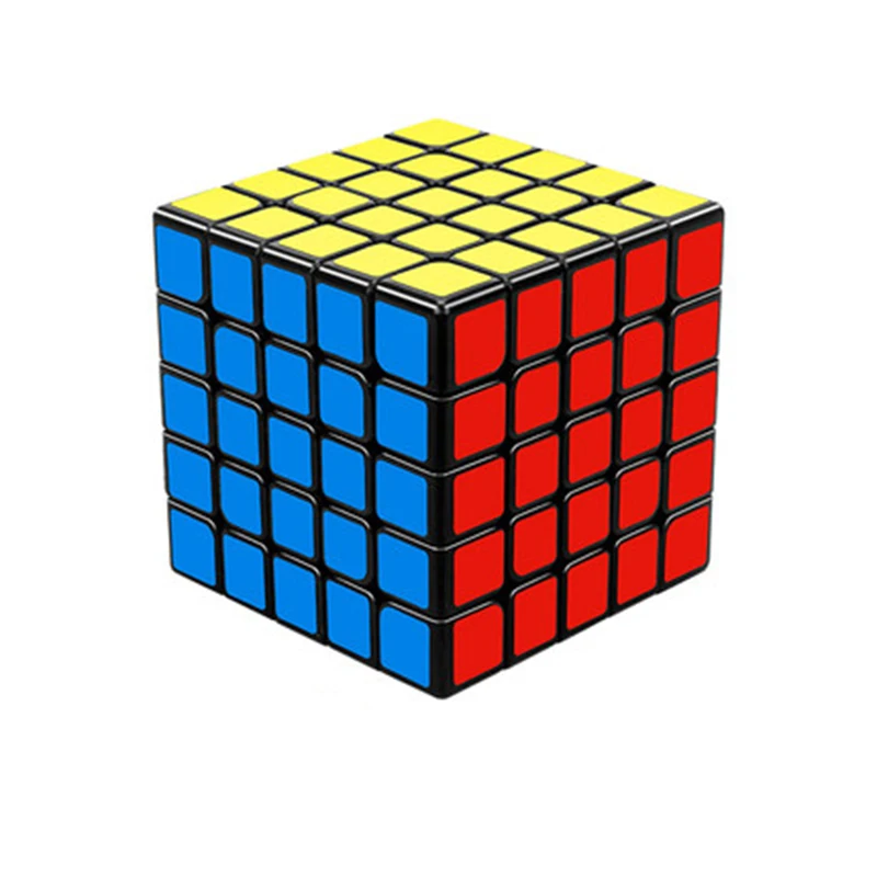 5X5 3X3X3/4X4/5X5 Спецификация магический куб скорость для карманных наклеек Головоломка Куб профессиональные Развивающие игрушки для детей/малышей - Цвет: 5X5