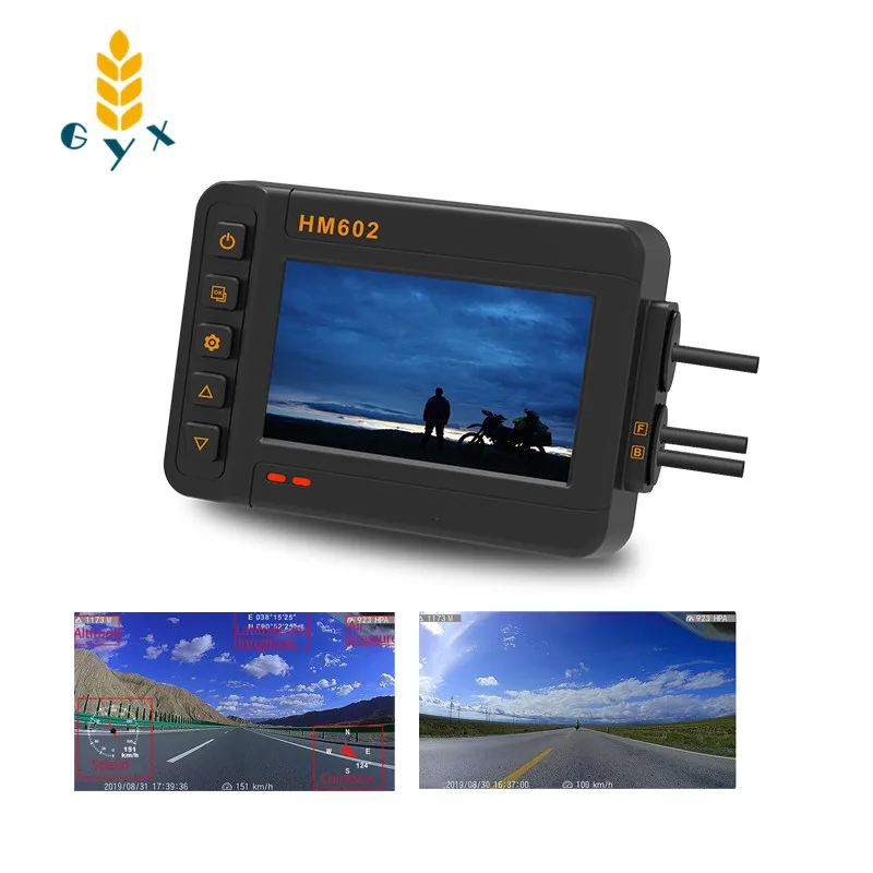 Новый мотоцикл Локомотив вождения рекордер ночного видения HD камера