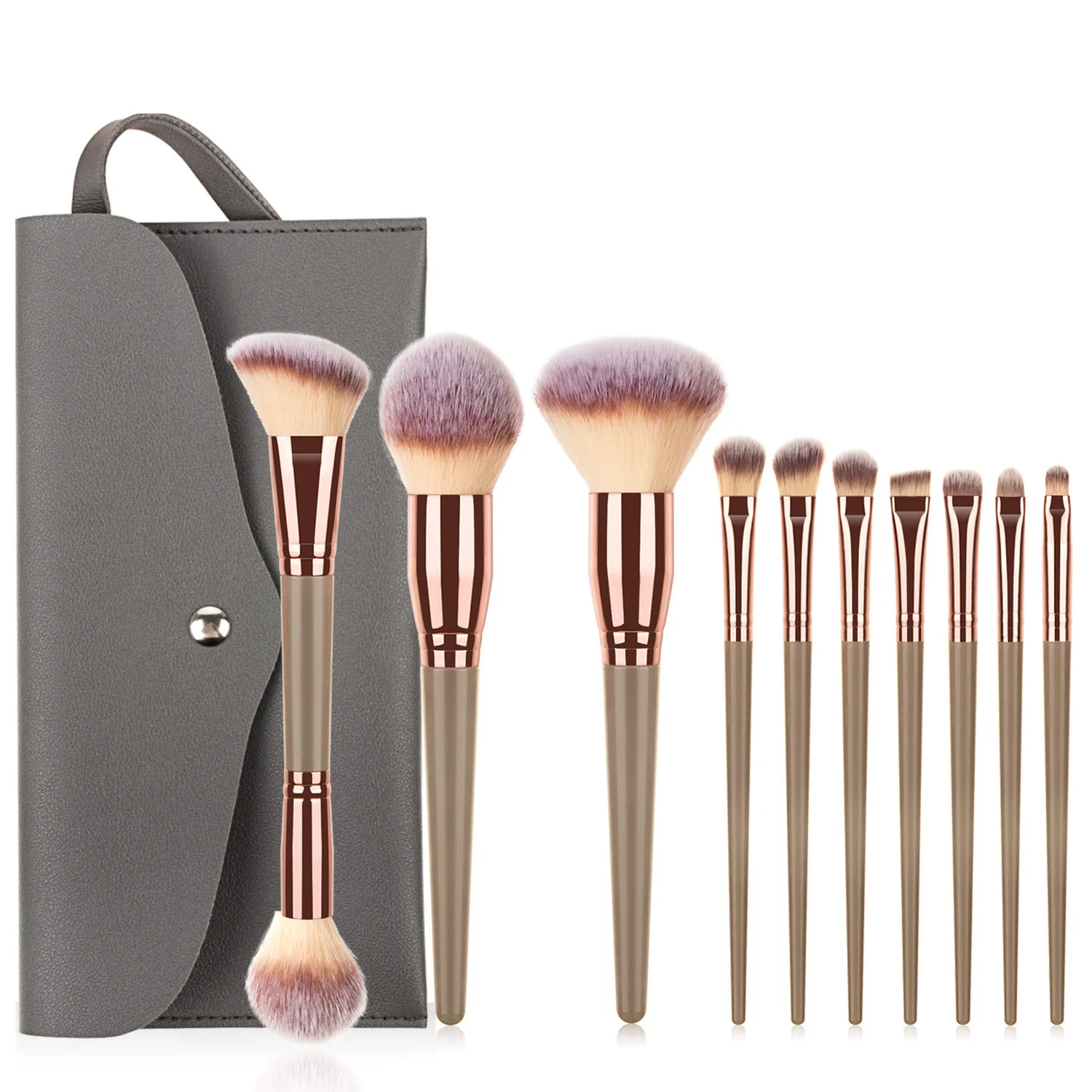 

7/10/15 Pcs Professional Make-up Brushes Set Makeup Foundation Power Brush Eyeshadow Make Up Soft Hair Beauty Cosmetic Tools