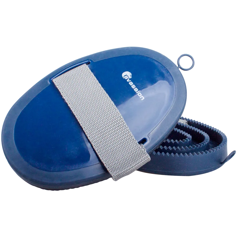 

Cavassion non-slip massage brush horse massage brush rubber non-slip three-layer serrated massage brush