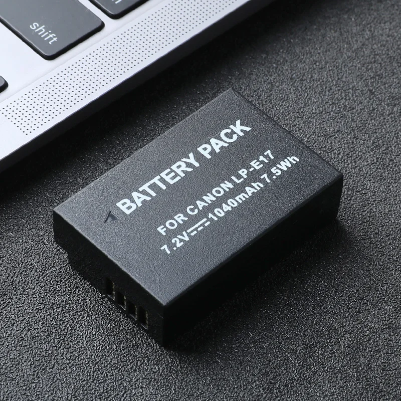 Аккумулятор Canon LP E17 LPE17 на 1100 мА · ч + двойное зарядное устройство USB для камеры EOS T6i
