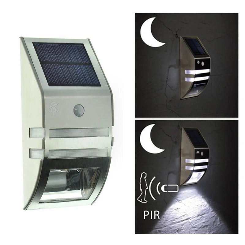 

Solar Led Light Outdoor PIR Motion Sensor Solar Light Garden Yard Outdoor Balcony Porch Waterproof Security Wall Sconce Lamp