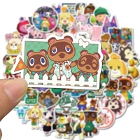 pc game animal cross stickers aesthetic journal timmy tommy kappn rover anime stickers scrapbooking luggage laptop waterproof