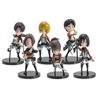 Экшн-Фигурка атака на Титанов, 9 см, 6 шт.