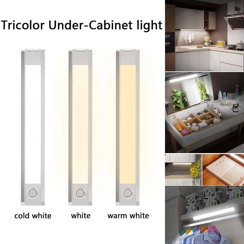 

60 LED Closet Light Motion Sensor Wireless Magnetic Light for Wardrobe Hallway Stairs SDF-SHIP