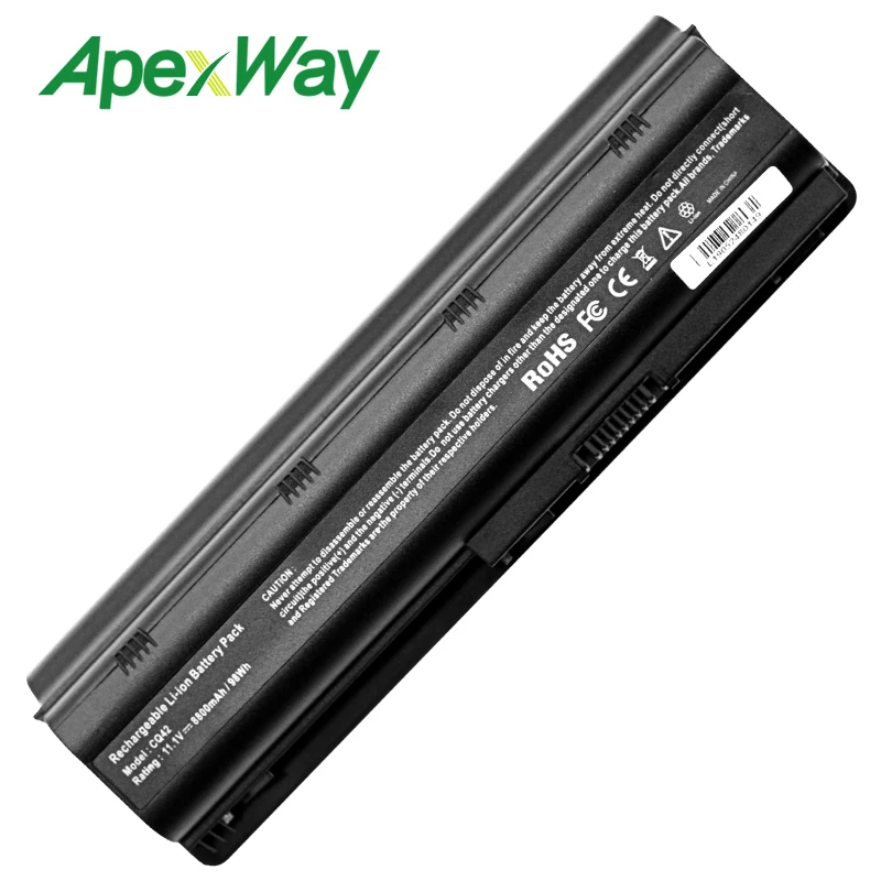 Аккумулятор 8800 мА · ч 12 ячеек 11 1 В для HP COMPAQ PAVILION DM4 DV3 DV5 DV6 DV7 G32 G42 G62 G6 CQ32 CQ42 CQ43 CQ56 CQ57
