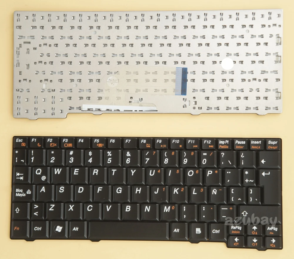 Латиноамериканская клавиатура для Lenovo IdeaPad S10-2 S11 S10-2C S100C 25008939 25008452 V103802AK1 LA PK1308H3A72