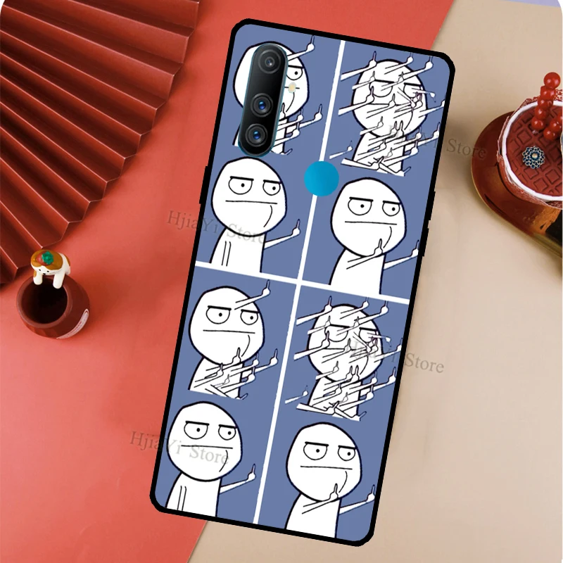 Чехол с забавными мемами на средний палец для Realme 8 Pro Q3 6 7 C3 C11 C21 GT Neo чехол OnePlus 9 7T 8T
