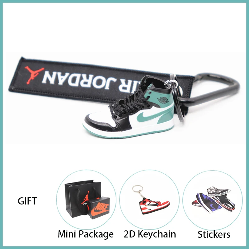 Новинка ручной работы 3D AJ Key ChaiAir Mini Jordan кроссовки модель милый брелок для ключей Баскетбольная обувь Подарочный Брелок для ключей модные украшения - Цвет: 31