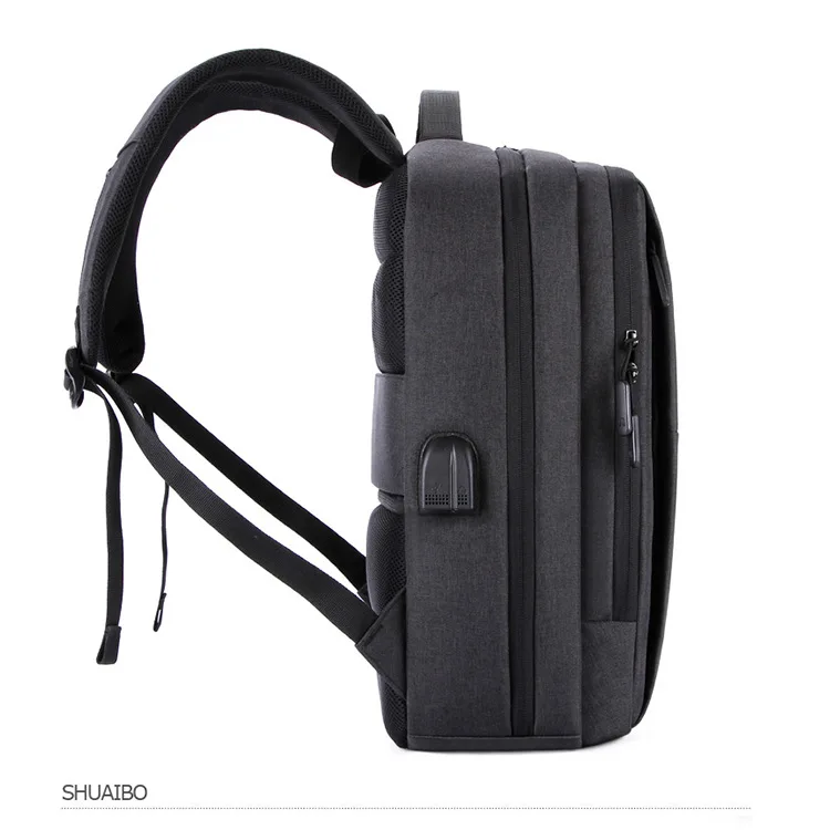 Прямые продажи от производителя деловой мужской рюкзак с usb зарядкой