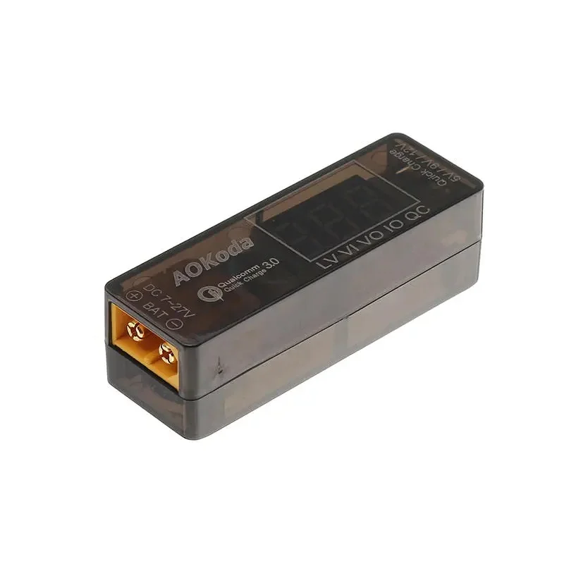 Адаптер питания AOKoda Lipo-USB QC3.0 для быстрой зарядки смартфонов и планшетов |
