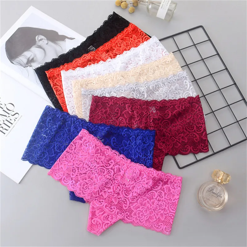 

Sexy Lace Floral Women Underwear Briefs String Lingerie Thong Seamless Panties