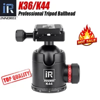 professional tripod ball head innorel k36k44 36mm44mm panoramic ball head with arca swiss qr plate for dlsr maxload 2025kg