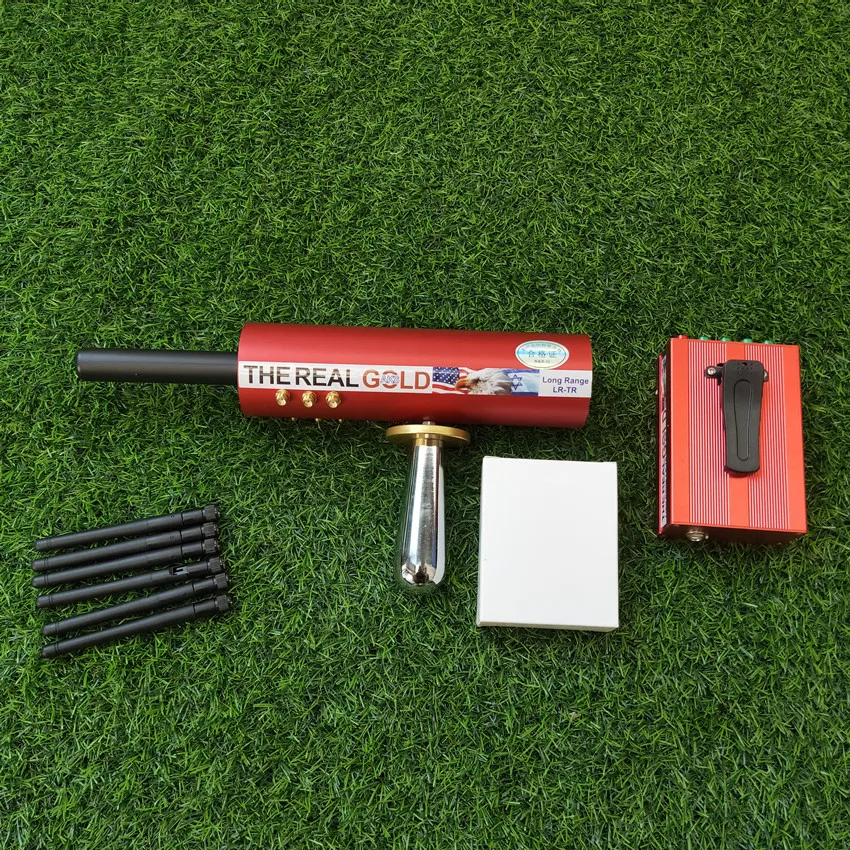 A new type of red six antenna remote underground metal detector for detecting gold, silver, copper and gemstone aks