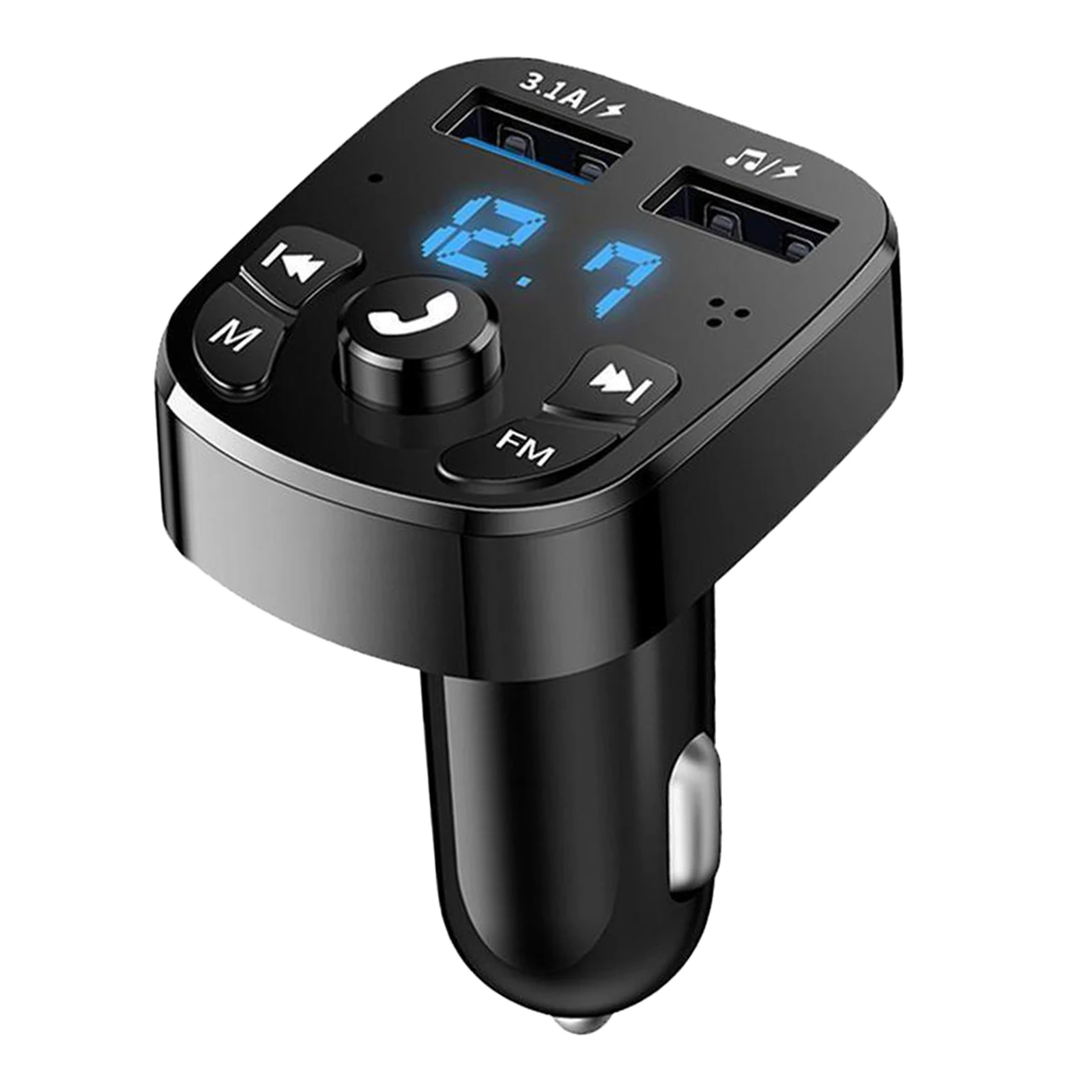 Беспроводной радиоприемник беспроводной связи Bluetooth FM-передатчик 2-дюймовый