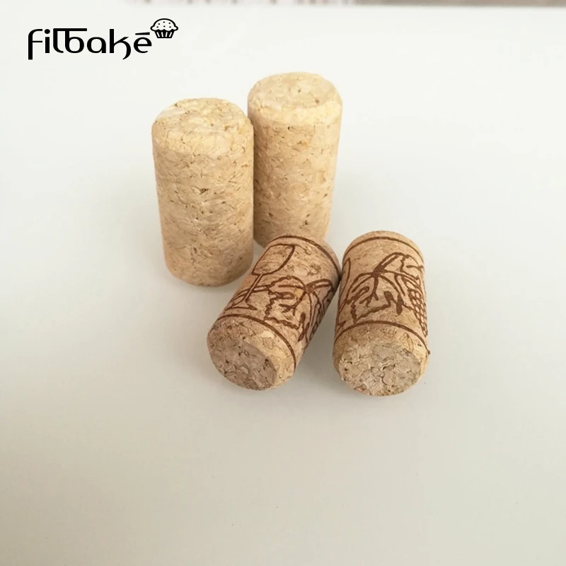 Filbake 6 шт. прямая пробка для вина натуральные пустые пробки ремесла