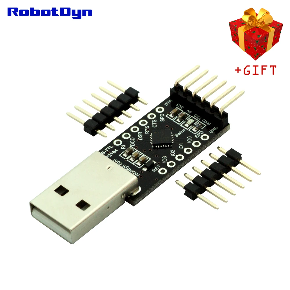 Серийный адаптер CP2104 USB TTL UART микроконтроллер 5 В/3 3 В A|3 d| |